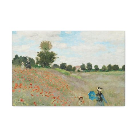 Claude Monet's The Poppy Field near Argenteuil (1873)