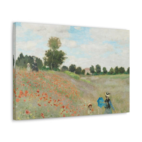 Claude Monet's The Poppy Field near Argenteuil (1873)