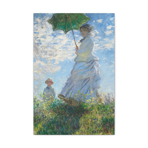 Claude Monet's Madame Monet and Her Son (1875)