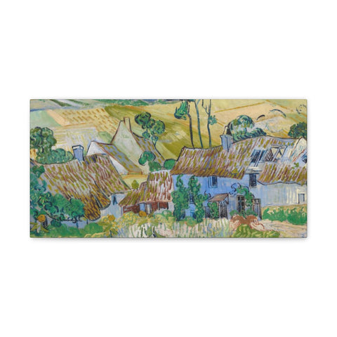 Vincent van Gogh's Farms near Auvers (1890)