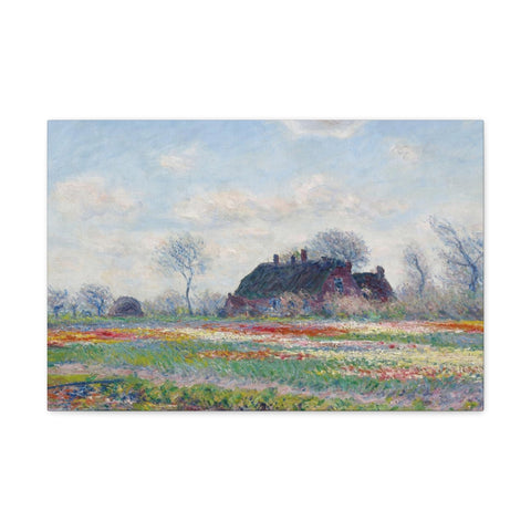 Claude Monet's Tulip Fields at Sassenheim (1886)