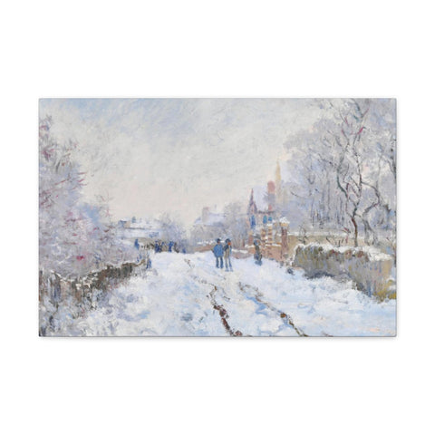 Claude Monet's Snow at Argenteuil (1874–1875)